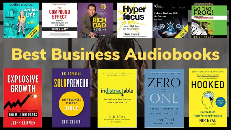10 Must-Read Entrepreneurship Best Business Books For 2023 12 best business audiobooks